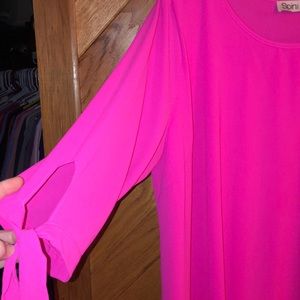 Spin USA Dress Hot Pink